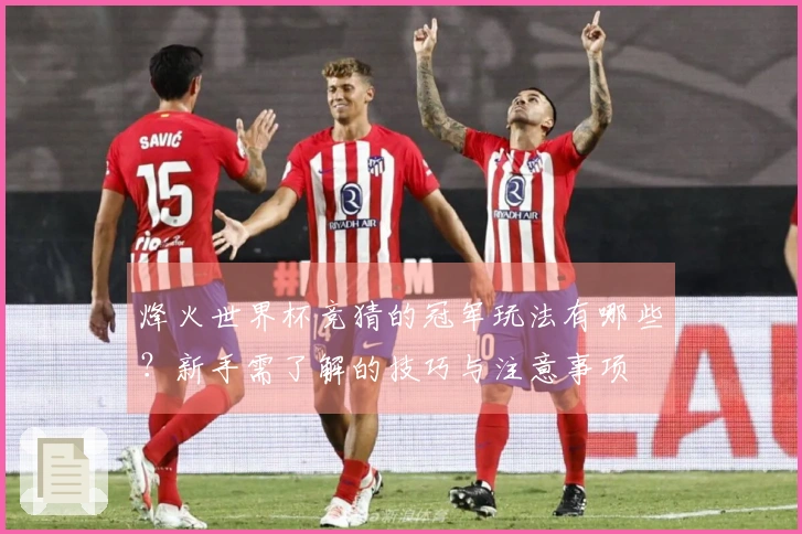 烽火世界杯竞猜的冠军玩法有哪些？新手需了解的技巧与注意事项