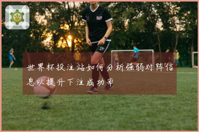 世界杯投注站如何分析强弱对阵信息以提升下注成功率