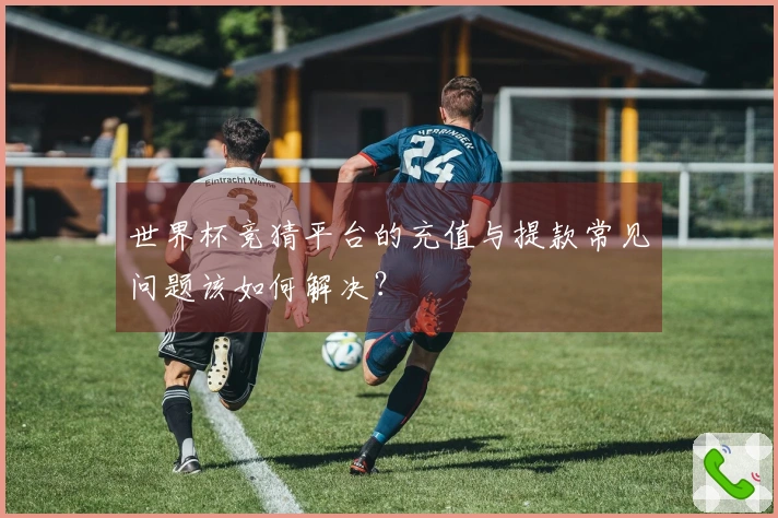 世界杯竞猜平台的充值与提款常见问题该如何解决？