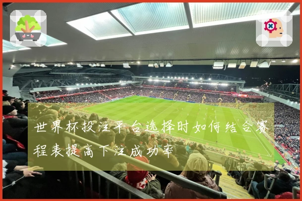 世界杯投注平台选择时如何结合赛程表提高下注成功率